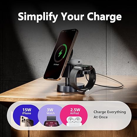 Night Lamp Magnetic 4 IN 1 Wireless charger Night Lamp Magnetic 4 IN 1 Wireless charger