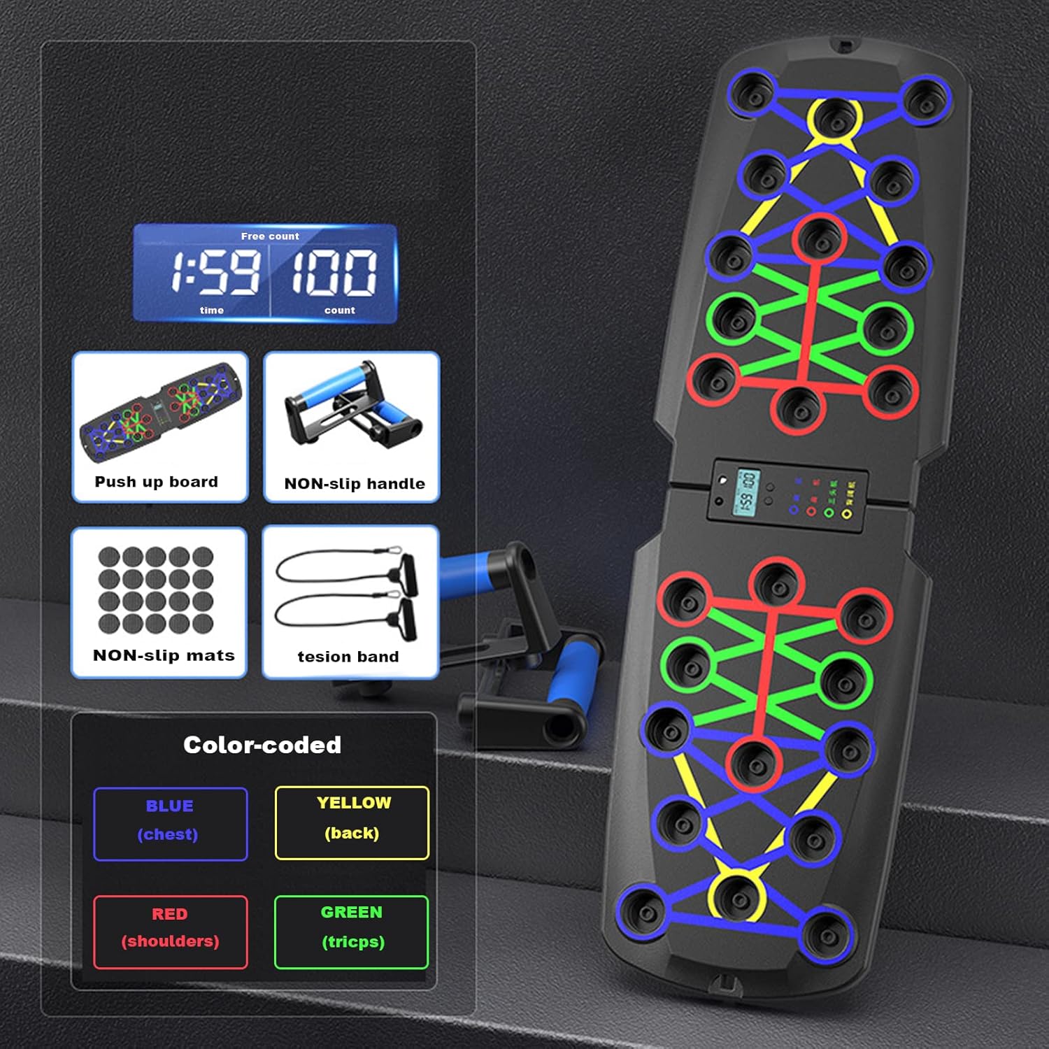 Multifunctional Push-Up Training Board Multifunctional Push-Up Training Board