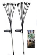 2 Pcs Solar Garden Lights B-382478 - TUZZUT Qatar Online Shopping