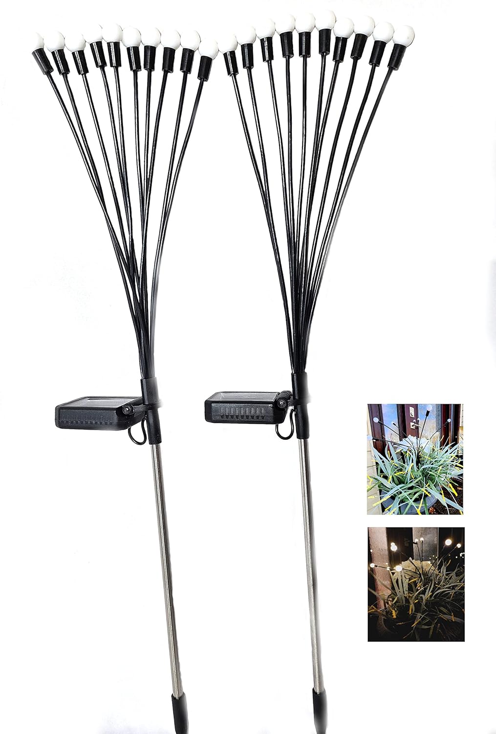 2 Pcs Solar Garden Lights B-382478 2 Pcs Solar Garden Lights B-382478