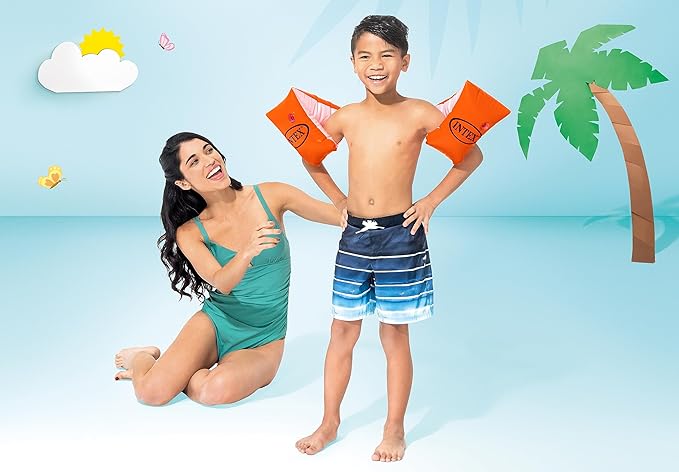 Deluxe Large Swimming Arm Bands Age 6 - 12, 30 x 15 cm Deluxe Large Swimming Arm Bands Age 6 - 12, 30 x 15 cm