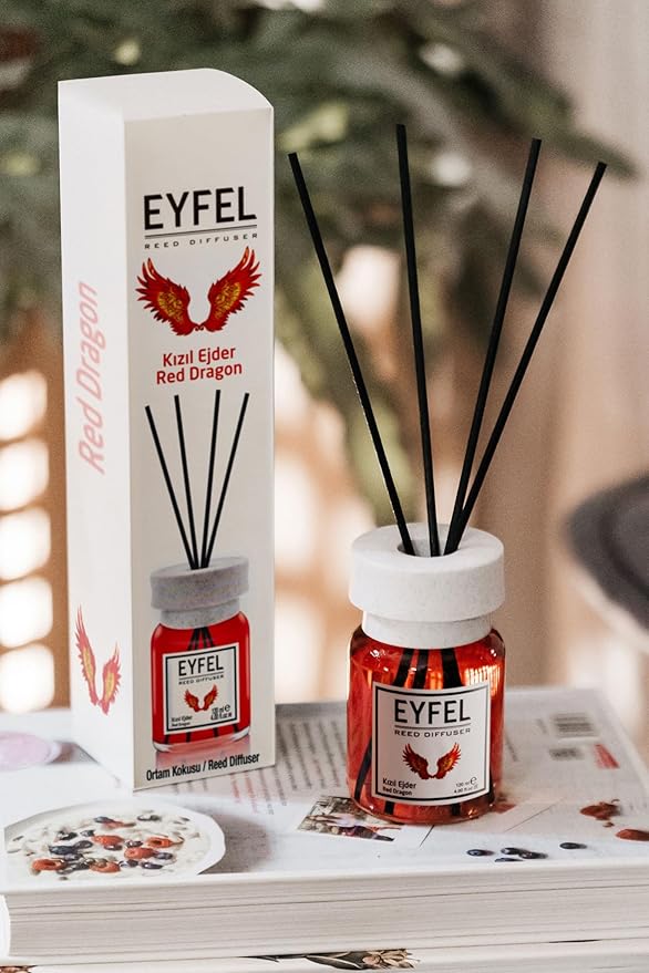 EYFEL Red Dragon Reed Diffusers 120ml EYFEL Red Dragon Reed Diffusers 120ml