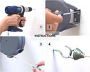 Indoor and Outdoor Retractable Clothesline 12M