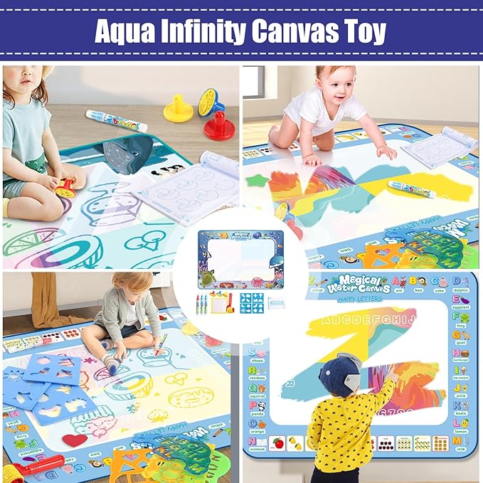 Water Magic Painting Doodle Board Toy 332514 - TUZZUT Qatar Online Shopping