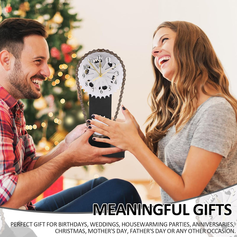 Vintage Chain Clock SS7 - TUZZUT Qatar Online Shopping