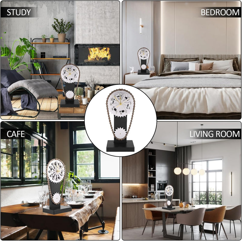 Vintage Chain Clock SS7 - TUZZUT Qatar Online Shopping