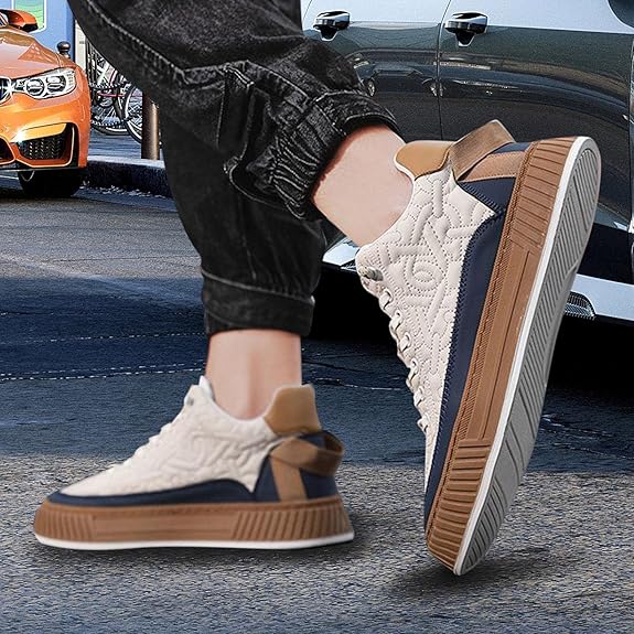 NEWBELLA Spring Fall Male Sneakers MF0087 - TUZZUT Qatar Online Shopping