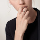 LOVE Ring Rose Gold 1 Diamond DN2012 - TUZZUT Qatar Online Shopping