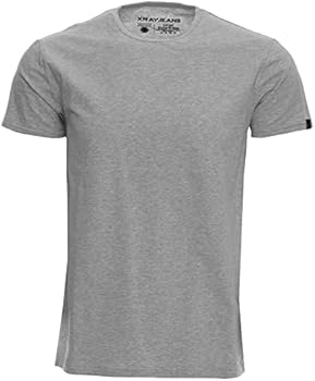 X RAY Mens Crew Neck T Shirts, Soft Cotton Slim Fit Short Sleeve Stretch Crewneck Basic Tees for Men S478406 X RAY Mens Crew Neck T Shirts, Soft Cotton Slim Fit Short Sleeve Stretch Crewneck Basic Tees for Men S478406
