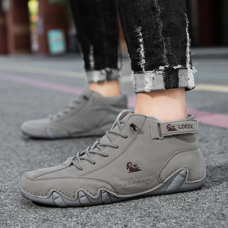 Men's Leather Ankle Boots 7005981 - TUZZUT Qatar Online Shopping