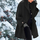 Women's Baggy Hooded Trench Coat 27104 - TUZZUT Qatar Online Shopping