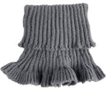 Plain Scarf Winter Warm Knitted Scarves Neck Scarf For Women 61471 - TUZZUT Qatar Online Shopping