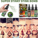 3 Pieces Smelly Flaps Smelly Spray, 90ml Poop Spray, Liquid Spray for Odor Extremely Durabl