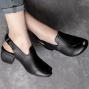 Women's Low Block Heel Sandals 008615004 - TUZZUT Qatar Online Shopping