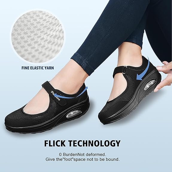 Flying Woven Cosy Walking Shoes 130808 - TUZZUT Qatar Online Shopping