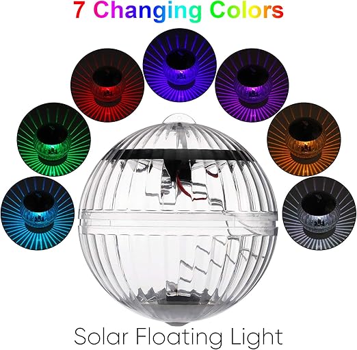 Waterproof Solar Underwater IP68, 7 Colors Adjustable Underwater Light Waterproof Solar Underwater IP68, 7 Colors Adjustable Underwater Light