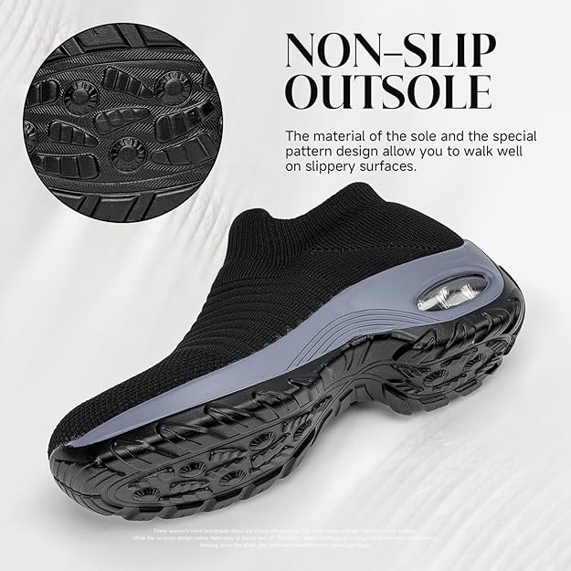 Women's Walking Shoes Breathable 4587 - TUZZUT Qatar Online Shopping