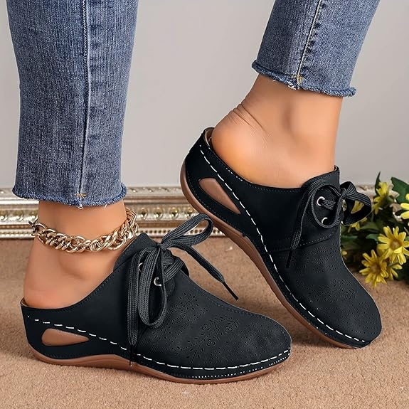 Womens Hollow Wedge Sandals WS22 - TUZZUT Qatar Online Shopping