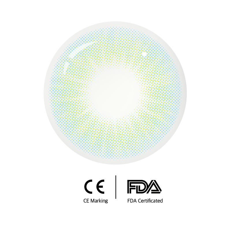 Unibling Hidrocor Topza Contact Lenses for Eyes (1 Pair) - TUZZUT Qatar Online Shopping