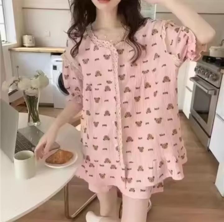 Princess Short Sleeve round Neck Loose Sleepwear 522428 Princess Short Sleeve round Neck Loose Sleepwear 522428