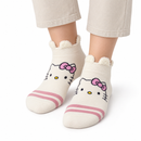 4Pairs Women’s Rose & Cream Cat-Pattern Socks S4856690– Size 35–40