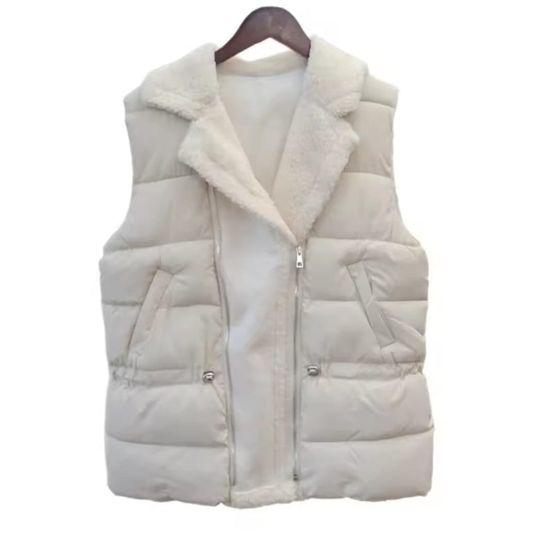 Sleeveless Oversized Coat For Autumn Winter 61481 - TUZZUT Qatar Online Shopping