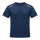 Men’s Navy Blue Sports T-Shirt with Shoulder Details CSF13001 - M