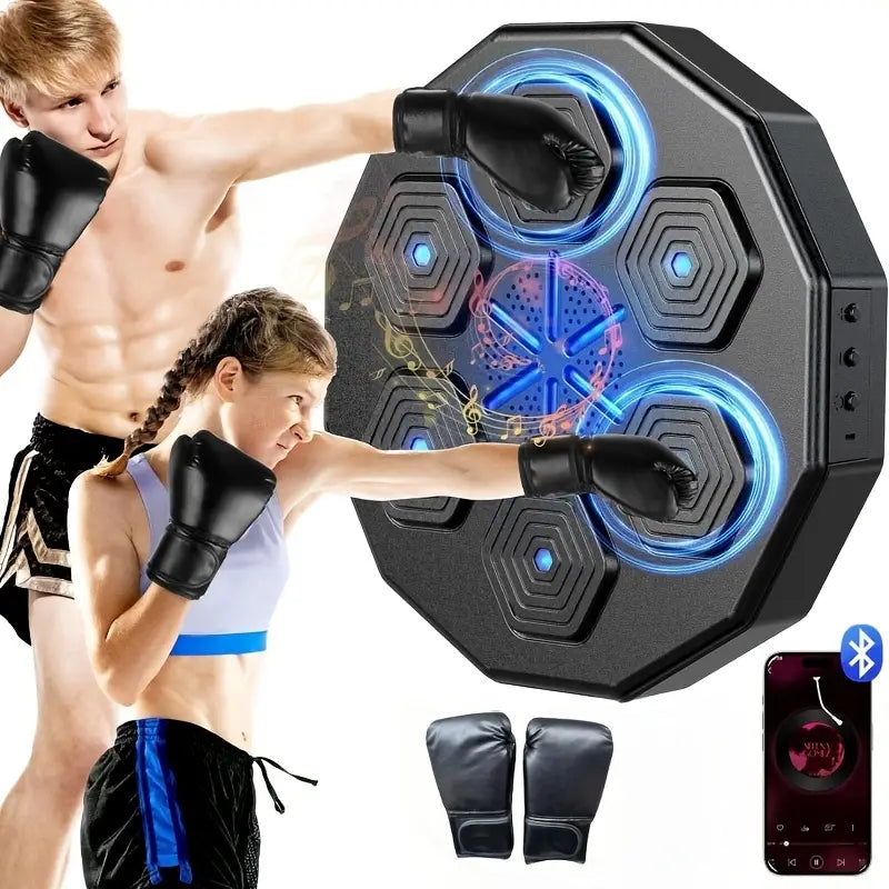 Wall Mounted Dummy Musical Light Training Punch Kick Machine Wall Mounted Dummy Musical Light Training Punch Kick Machine