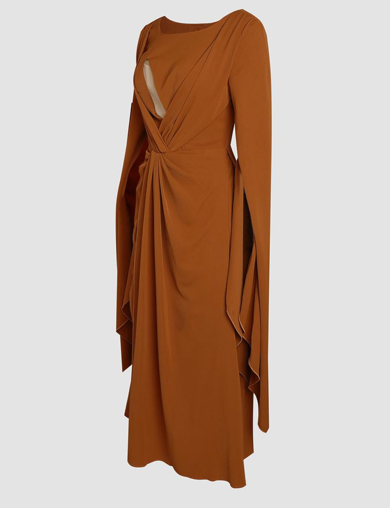 Brown Sheath Dress S4893581 Brown Sheath Dress S4893581