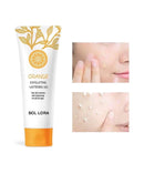 SOL LORA Orange Exfoliating Whitening Gel 50g - TUZZUT Qatar Online Shopping