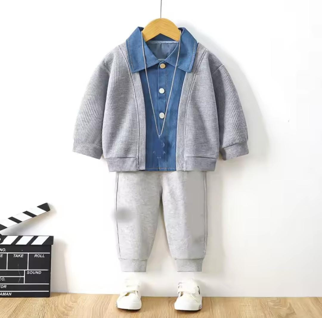 Children'S Fashion Denim Jacket 1714961 Children'S Fashion Denim Jacket 1714961
