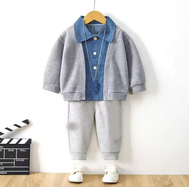 Children'S Fashion Denim Jacket    1714961 - TUZZUT Qatar Online Shopping