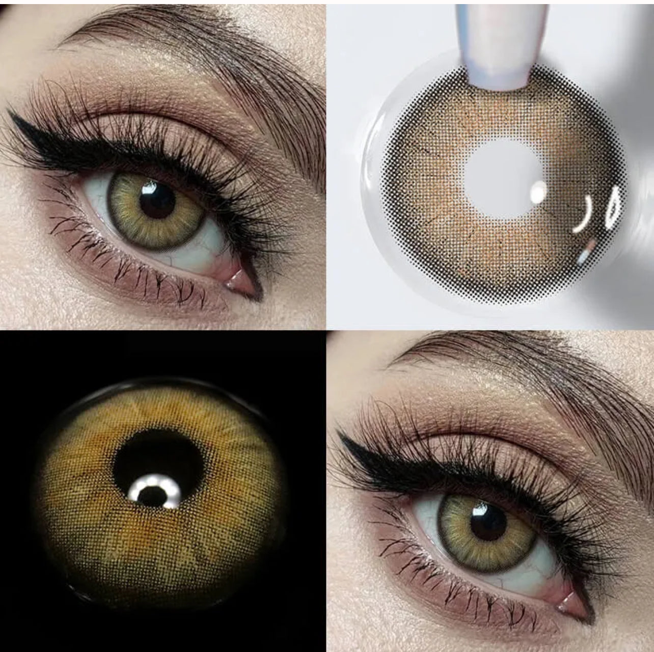 Unibling Sandy Twilight Contact Lenses for Eyes (1 Pair) Unibling Sandy Twilight Contact Lenses for Eyes (1 Pair)