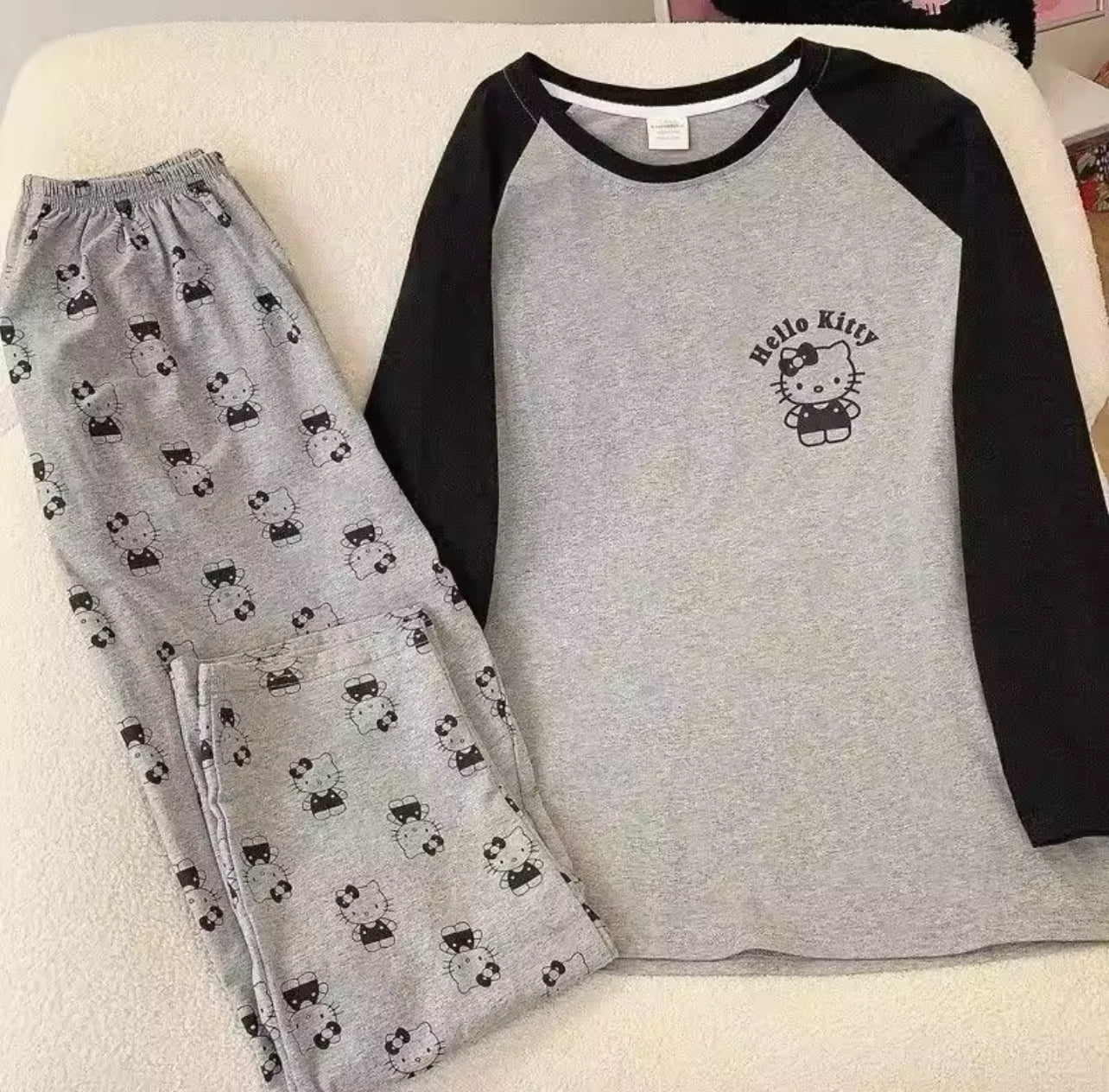 2 Pcs Women 's Long Sleeve Sleep Set One Size 578987 2 Pcs Women 's Long Sleeve Sleep Set One Size 578987