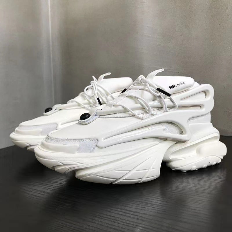 Thick Soled Spaceship Design Sports Shoes HD46 - TUZZUT Qatar Online Shopping