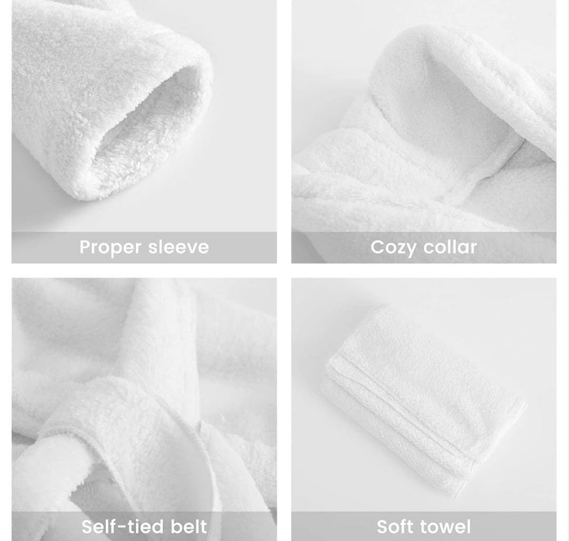 New Baby Bathrobes Bath Towel Solid Color Warm Suit   003121 - TUZZUT Qatar Online Shopping