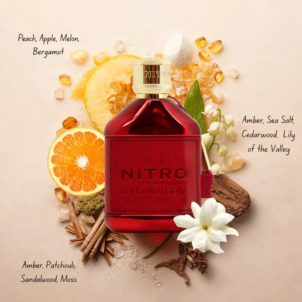 DUMONT NITRO RED INTENSELY EDP 100ml - FOR MEN DUMONT NITRO RED INTENSELY EDP 100ml - FOR MEN