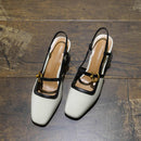 Female Sandals Thick Casual Heel Shoes    B676980 - TUZZUT Qatar Online Shopping