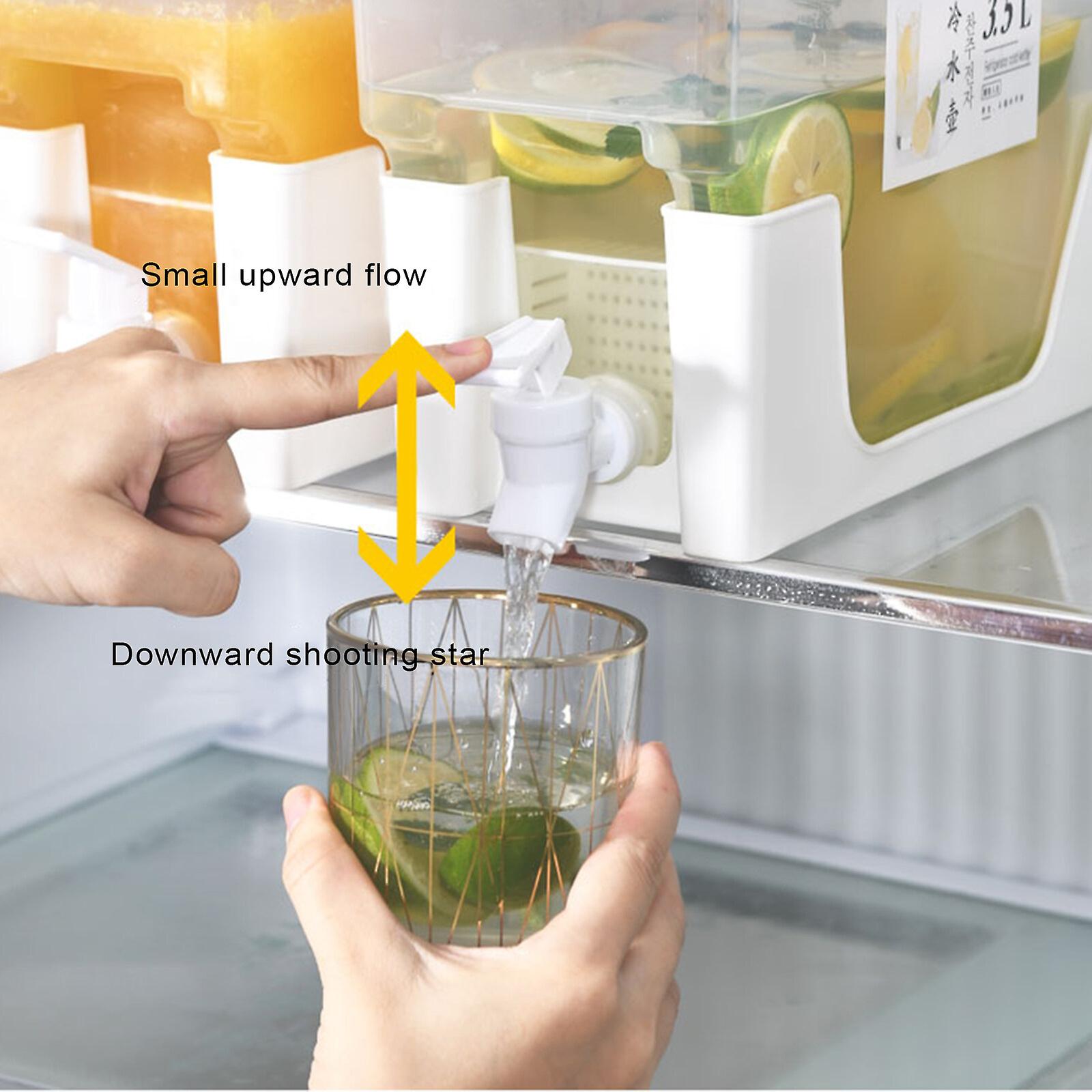 New Rotatable Cold Water Bottle Rotating Bucket PP Capacity 3.5L with Faucet Acrylic New Rotatable Cold Water Bottle Rotating Bucket PP Capacity 3.5L with Faucet Acrylic