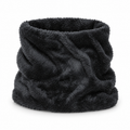 Black Plush Fleece Neck Warmer MF 1926