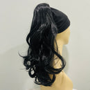 Synthetic Long Curly Wavy Ponytail Hair -oy61(7026) - TUZZUT Qatar Online Shopping