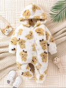 Baby Fashion Casual Zipper Hoodie Long Sleeve jumpsuit  1524930 - TUZZUT Qatar Online Shopping