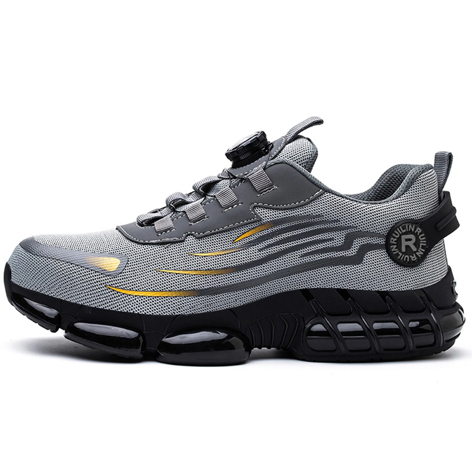 Men's Safety Sneakers Steel Toe Cap Non-Slip Grey 7005052 Men's Safety Sneakers Steel Toe Cap Non-Slip Grey 7005052