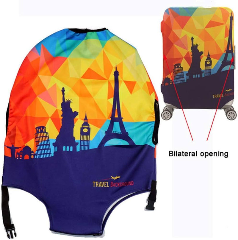 Letter Elastic Thickest Luggage Suitcase Protective Cover   S4861211 - TUZZUT Qatar Online Shopping
