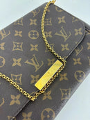 Favorite MM Monogram Canvas Evening Hand Bag B1679 - TUZZUT Qatar Online Shopping