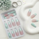 24pcs Natural Delicate & Comfortable Removable Fake Nails  450818 - TUZZUT Qatar Online Shopping