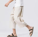 Men's Chinese Style Wide Leg Casual Trendy Pants 9470 - TUZZUT Qatar Online Shopping