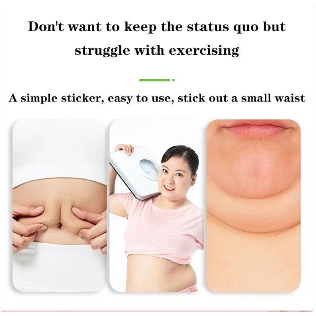 30pcs/box Slimming Patch Pure Natural Wormwood Extracts Body Sculpting Patch Slimming Belly Button Stickers Fast Weight Loss