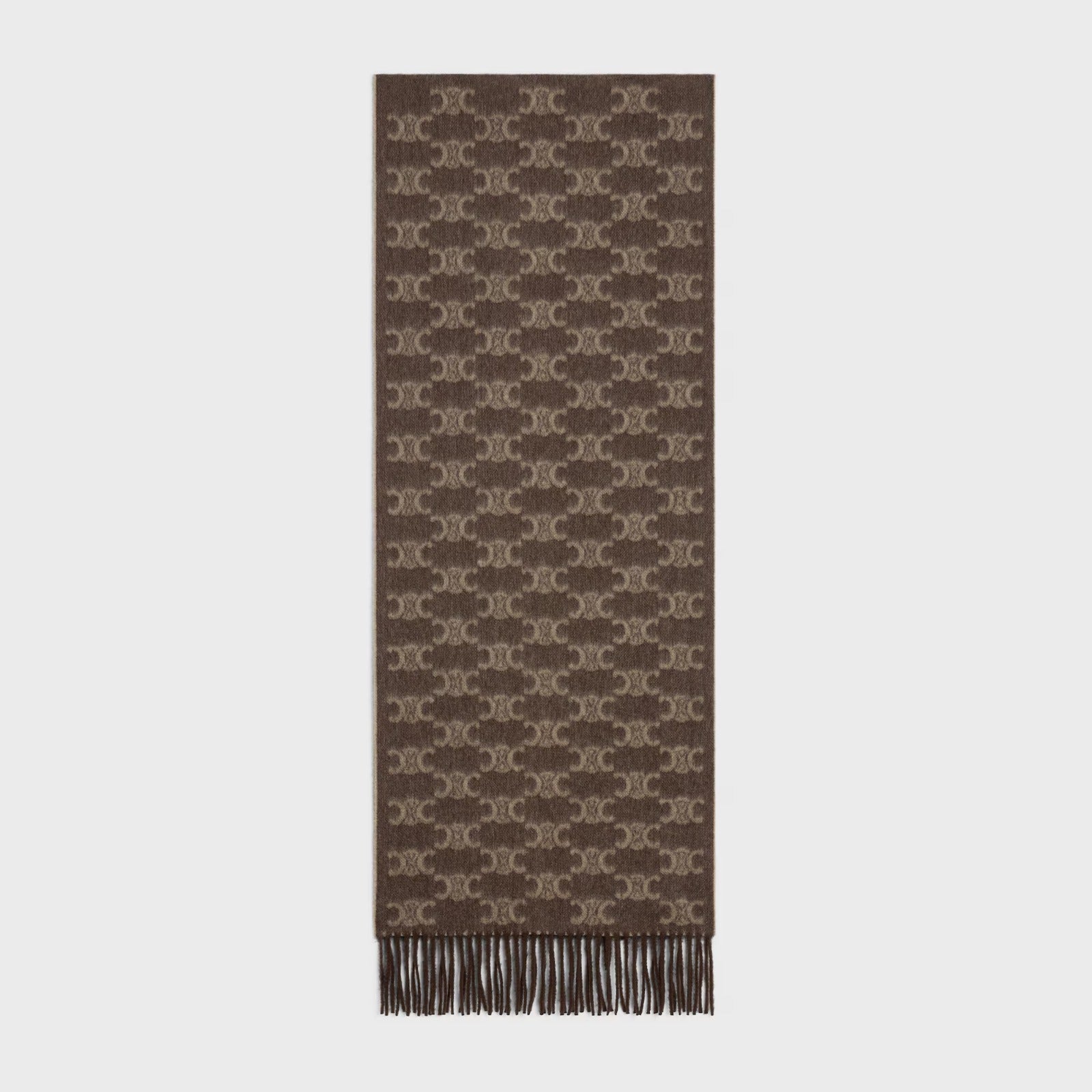 Scarf in Monogram Cashmere CL1000