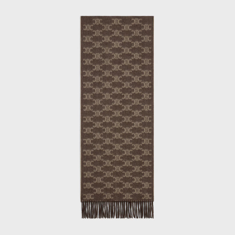 Scarf in Monogram Cashmere CL1000 - TUZZUT Qatar Online Shopping